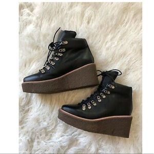 Free people Jeffery Campbell Everest Wedge Boot